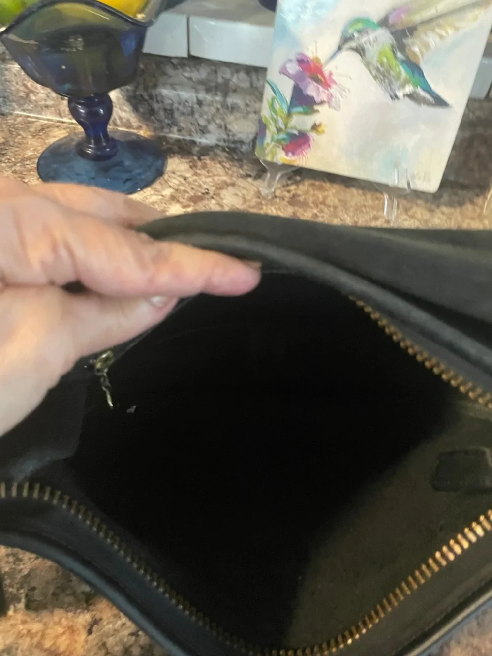 Vintage Coach 9951 Black Leather Crossbody Bag - Picture 5 of 11